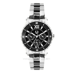 CHRIST VERRA Libera CV 12342L-51 BLK Stainless Steel Strap
