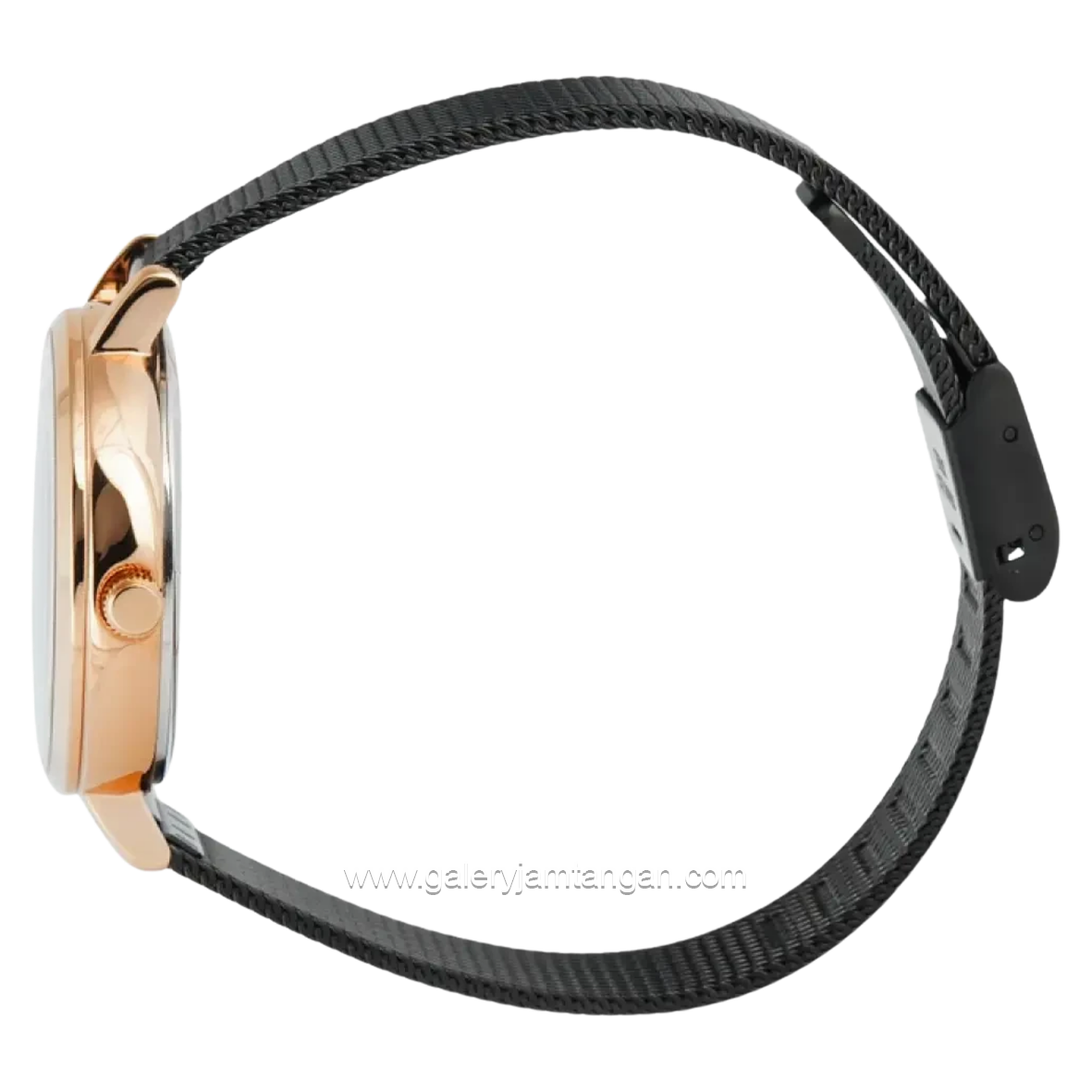 Alexandre Christie Passion AC 2728 LH BBRBA Black Motif Dial Black Stainless Steel Strap