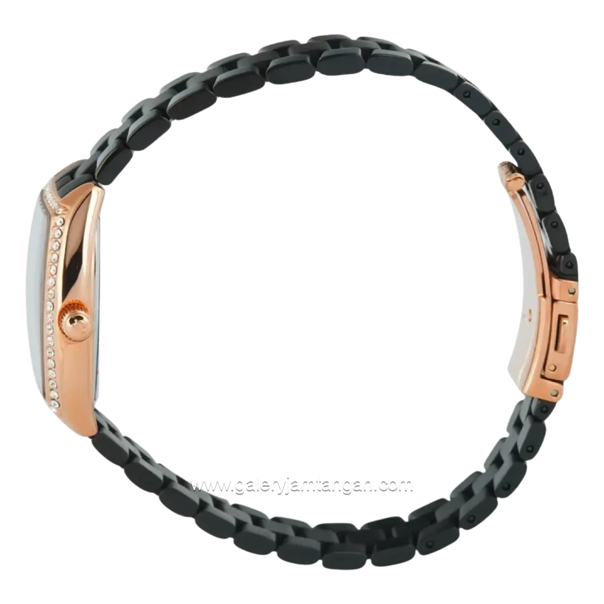 Alexandre Christie Passion AC 2C10 LH BBRBA Black Dial Black Stainless Steel Strap