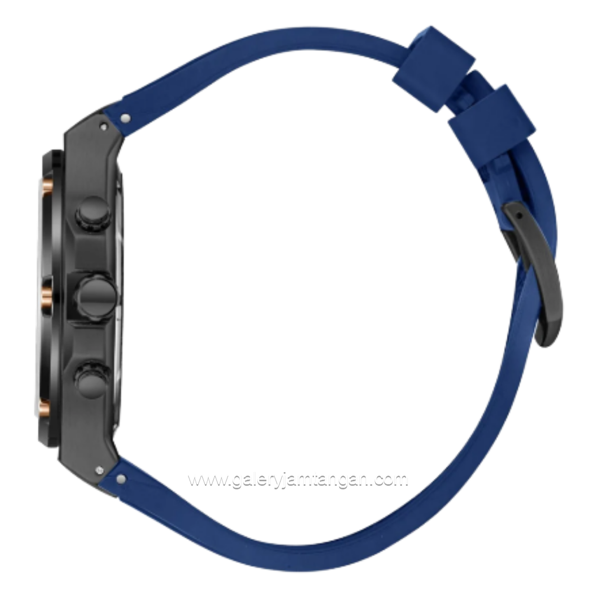 BEVERLY HILLS POLO CLUB BHPC BP3822X.699 Black Gold Silicone Strap