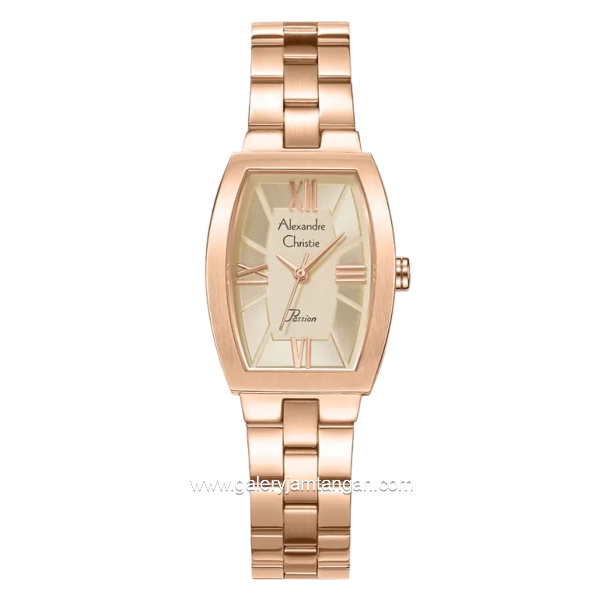 Alexandre Christie Passion AC 2B59 LH BRGLN Light Rose Gold Dial Rose Gold Steel Strap