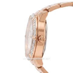 BONIA ROSSO BNR10988-2517S Rose Gold Dial White Stainless Steel Strap