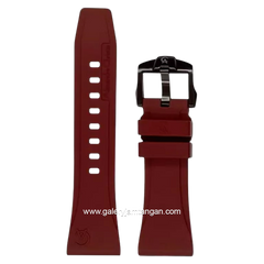 Alexandre Christie Red Rubber Strap Original