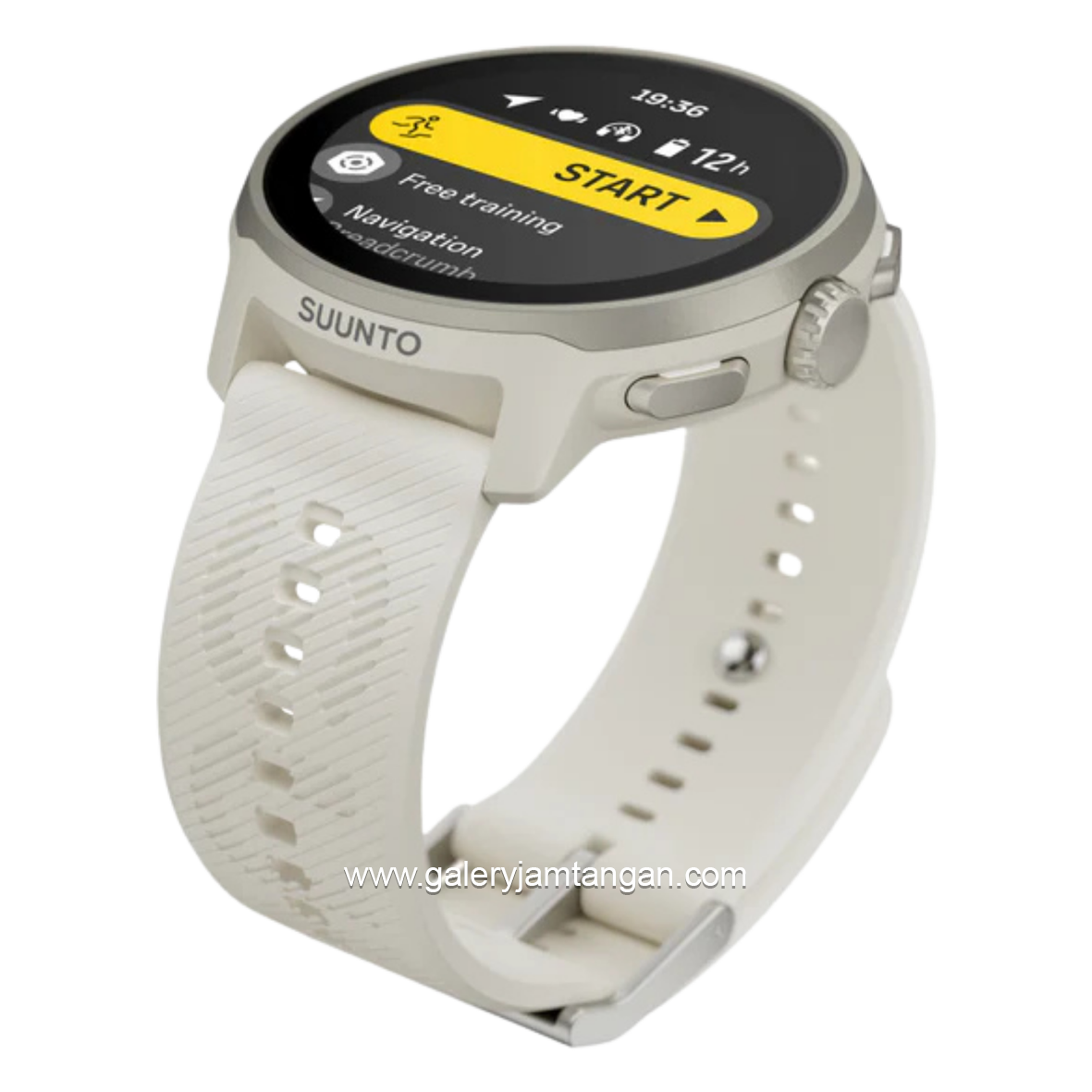 SUUNTO RUN FROST GREY Silicone Strap