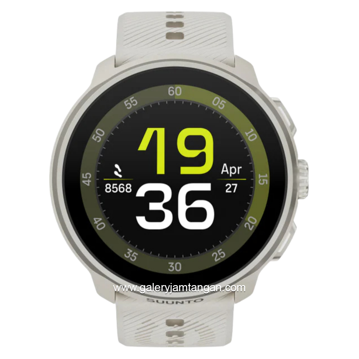 SUUNTO RUN FROST GREY Silicone Strap