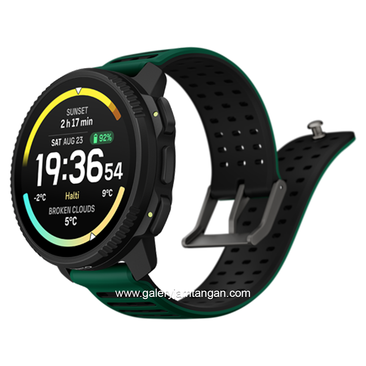 SUUNTO VERTICAL 2 PINE GREEN Silicone Strap
