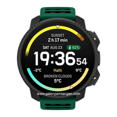 SUUNTO VERTICAL 2 PINE GREEN Silicone Strap