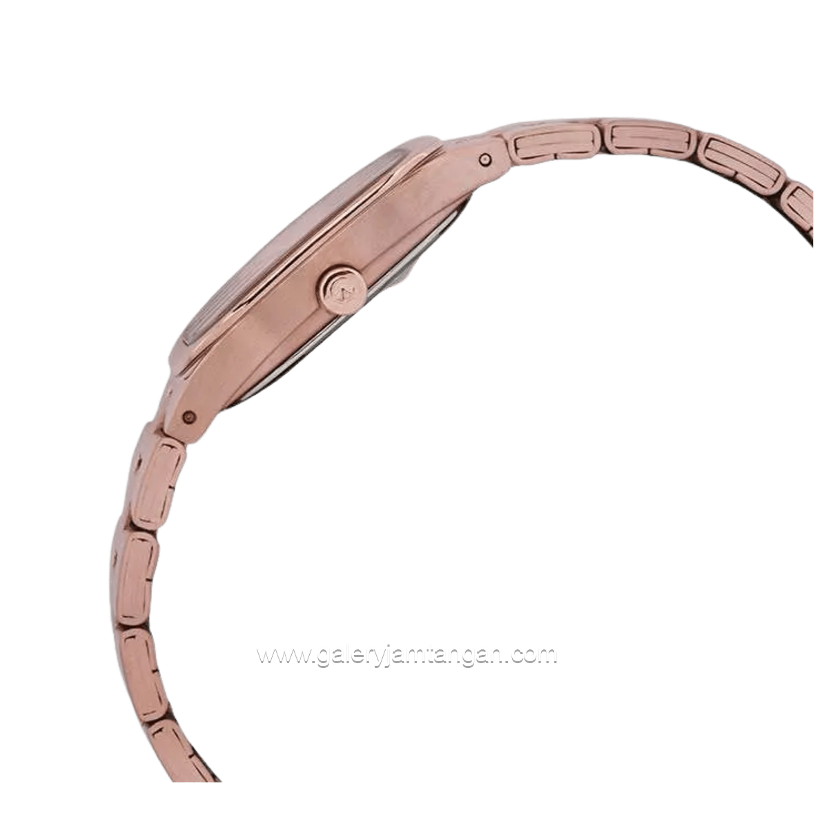 Alexandre Christie Passion AC 2B53 LDBRGLN Rosegold Dial Gold Stainless Steel Strap