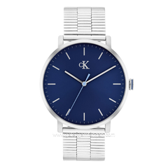 CALVIN KLEIN 25200548 Silver Dial Blue Stainless Steel Strap