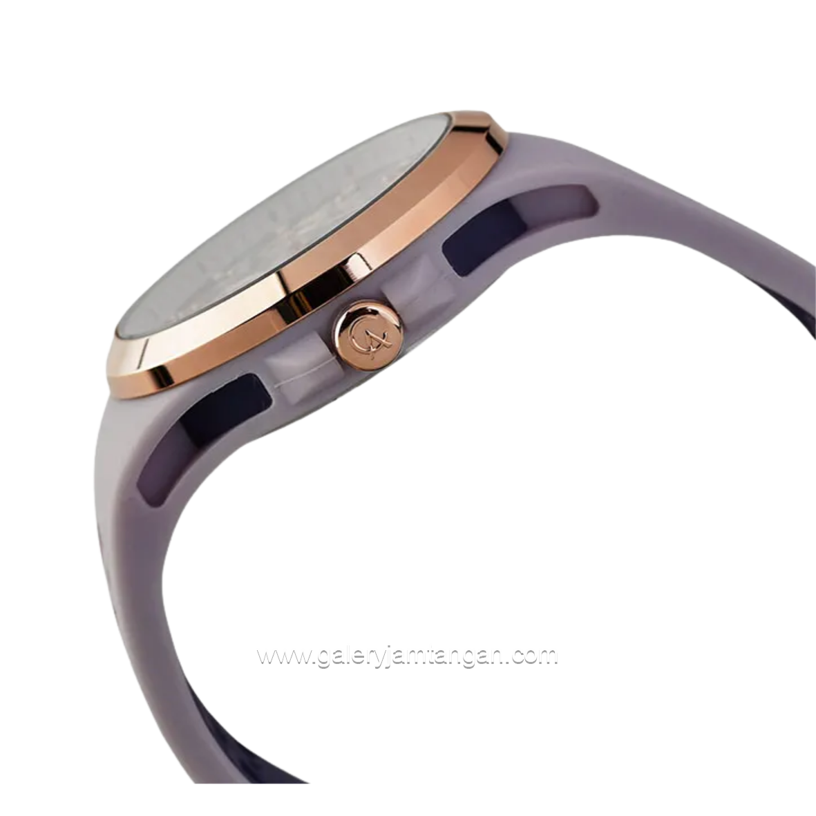 Alexandre Christie AC 2B04 BF Purple Dial Purple Pattern Multifunction Rubber Strap