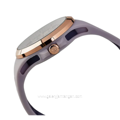 Alexandre Christie AC 2B04 BF Purple Dial Purple Pattern Multifunction Rubber Strap