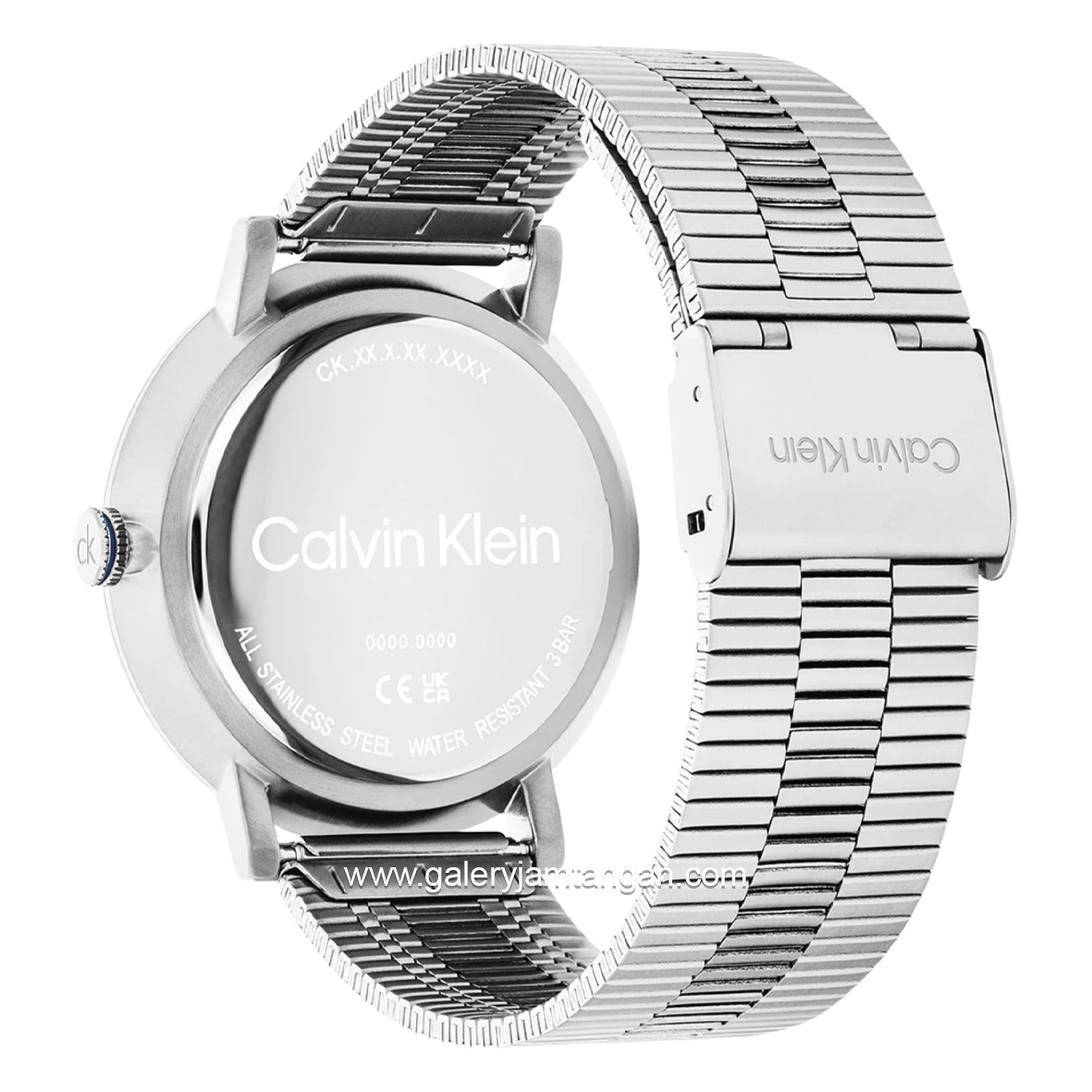 CALVIN KLEIN 25200548 Silver Dial Blue Stainless Steel Strap