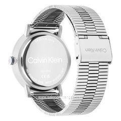 CALVIN KLEIN 25200548 Silver Dial Blue Stainless Steel Strap