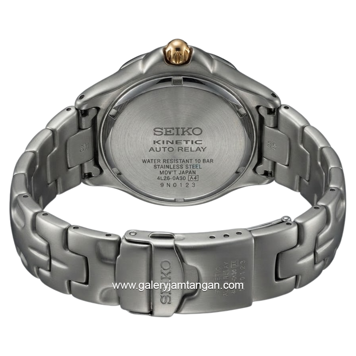 SEIKO Kinetic Auto Relay SMA033 Stainless Steel Strap