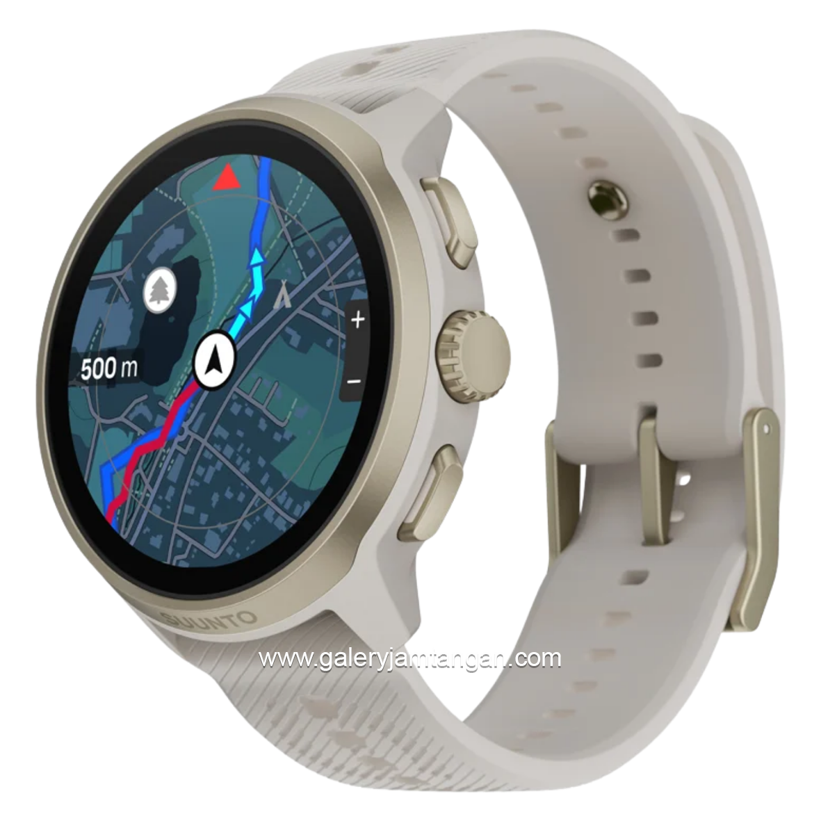 SUUNTO RUN 2 FEATHER GOLD 64GB Silicone Strap