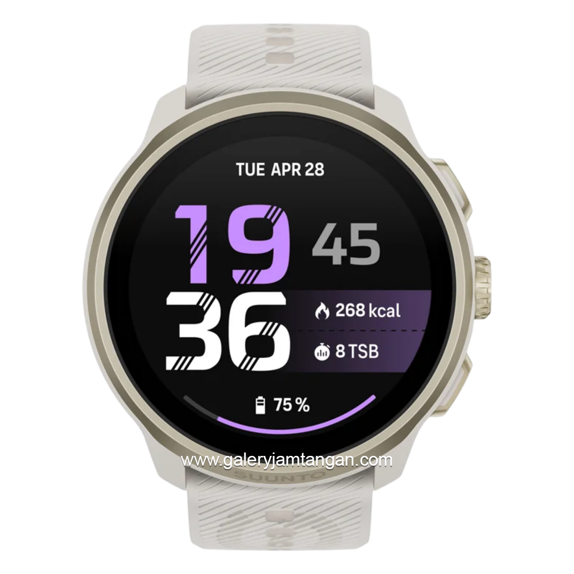 SUUNTO RUN 2 FEATHER GOLD 64GB Silicone Strap