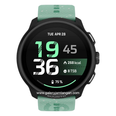 SUUNTO RUN 2 ALOE GREEN 64GB Silicone Strap