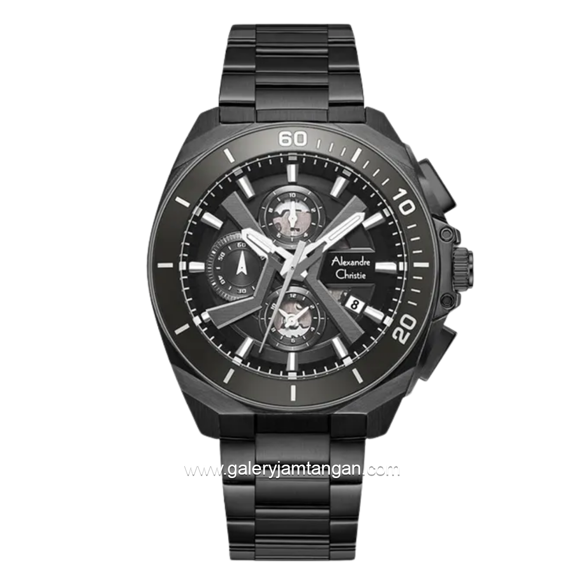 Alexandre Christie Chronograph ACF6695MCFEPBA Stainless Steel Strap