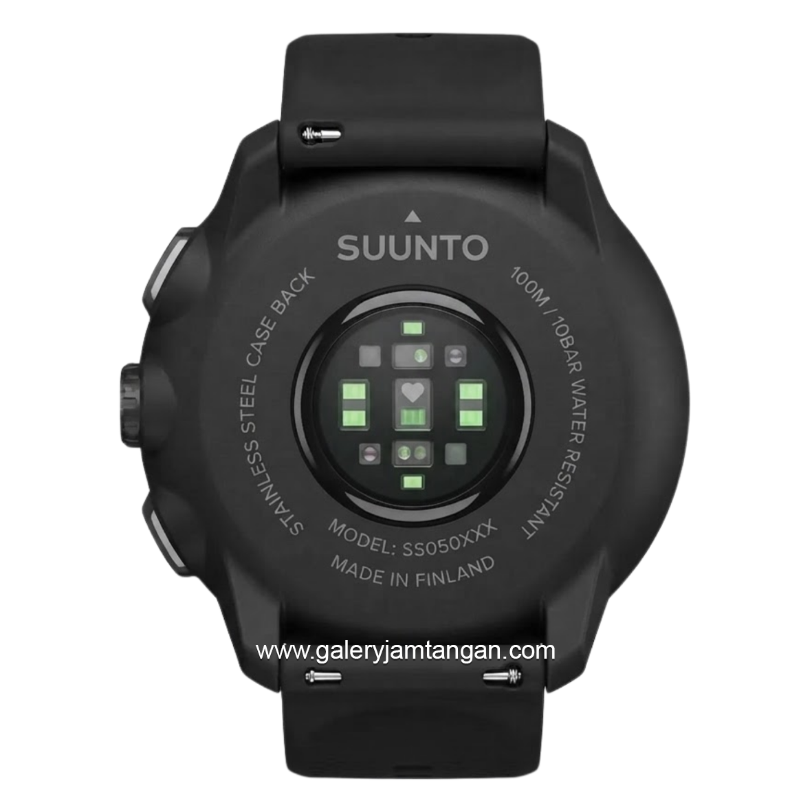 SUUNTO RUN 2 ALL BLACK 64GB Silicone Strap