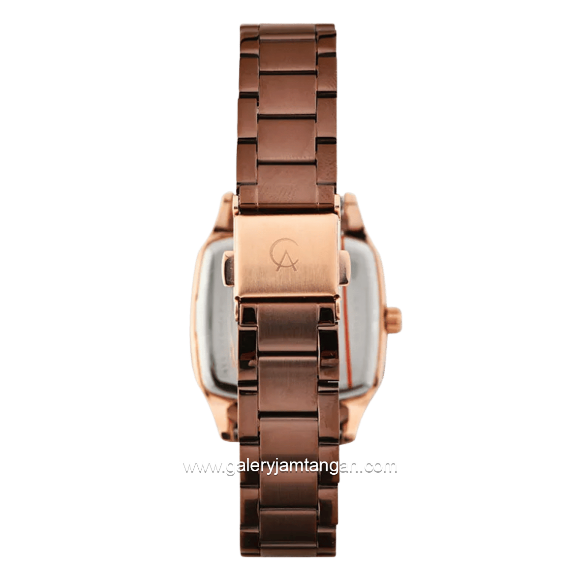 Alexandre Christie Passion AC 2454 LDBROBORG Brown Dial Brown Stainless Steel Strap