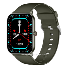 VIVAN SMARTWATCH VWF18 DARK GREEN Rubber Strap