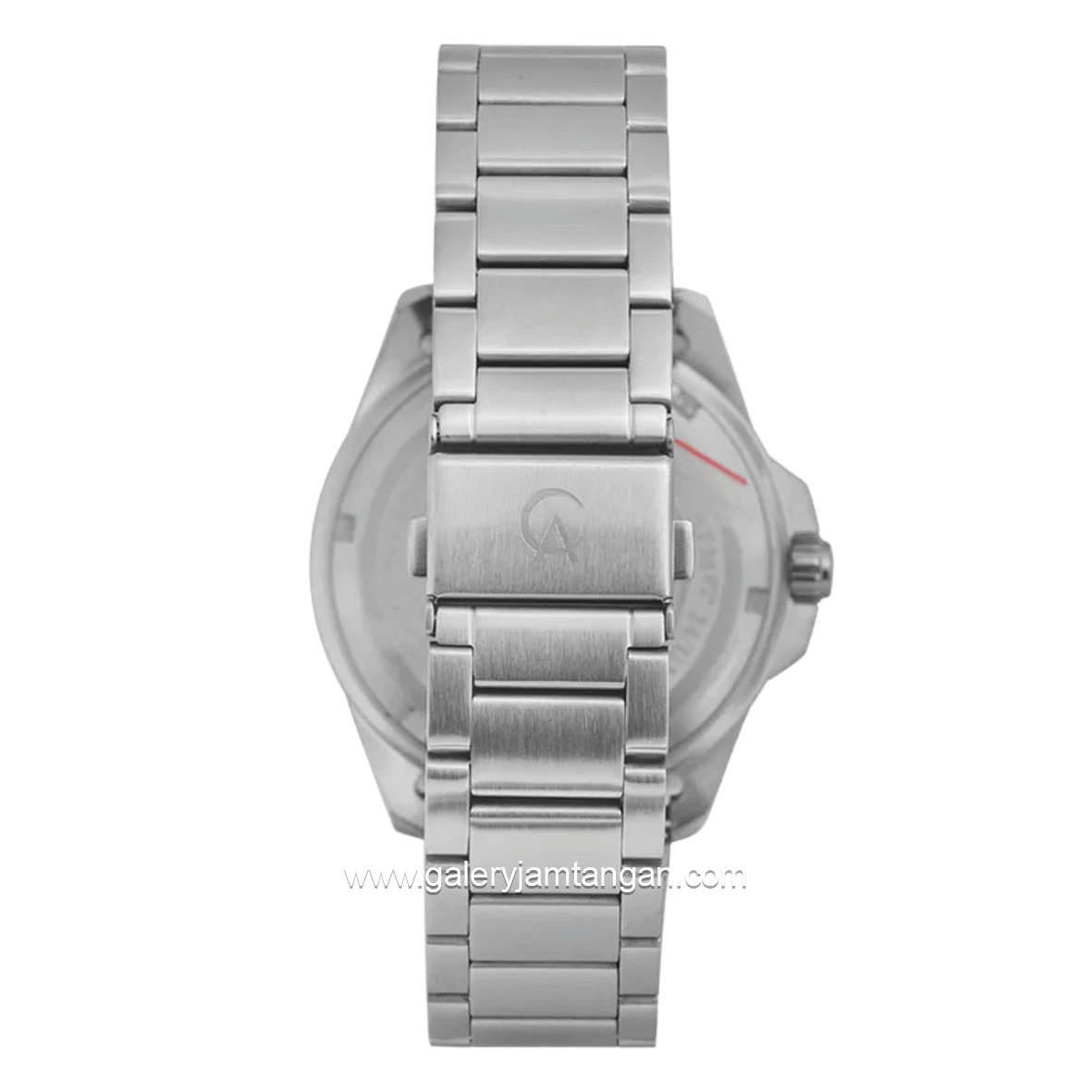 Alexandre Christie AC 6682 MDBSSBA Black Textured Dial Stainless Steel Strap