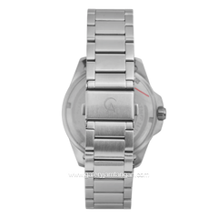 Alexandre Christie AC 6682 MDBSSBA Black Textured Dial Stainless Steel Strap