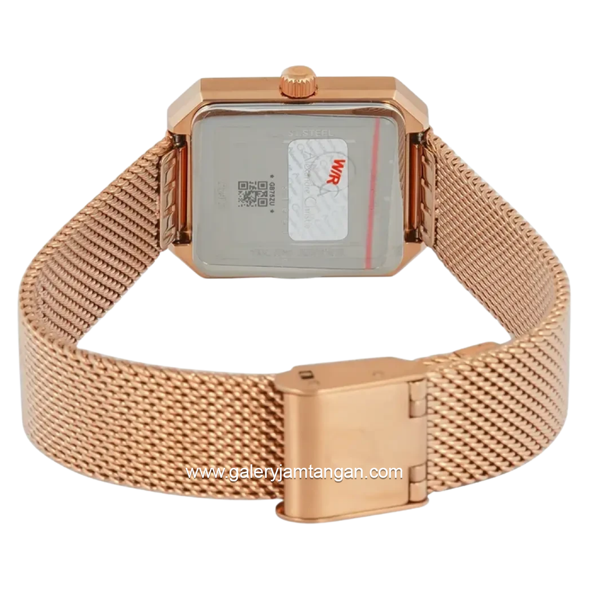 Alexandre Christie Passion AC 2B29 LD BRGBO 2 Brown Dial Rose Gold Mesh Strap