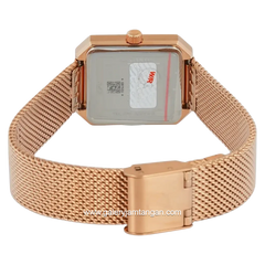 Alexandre Christie Passion AC 2B29 LD BRGBO 2 Brown Dial Rose Gold Mesh Strap