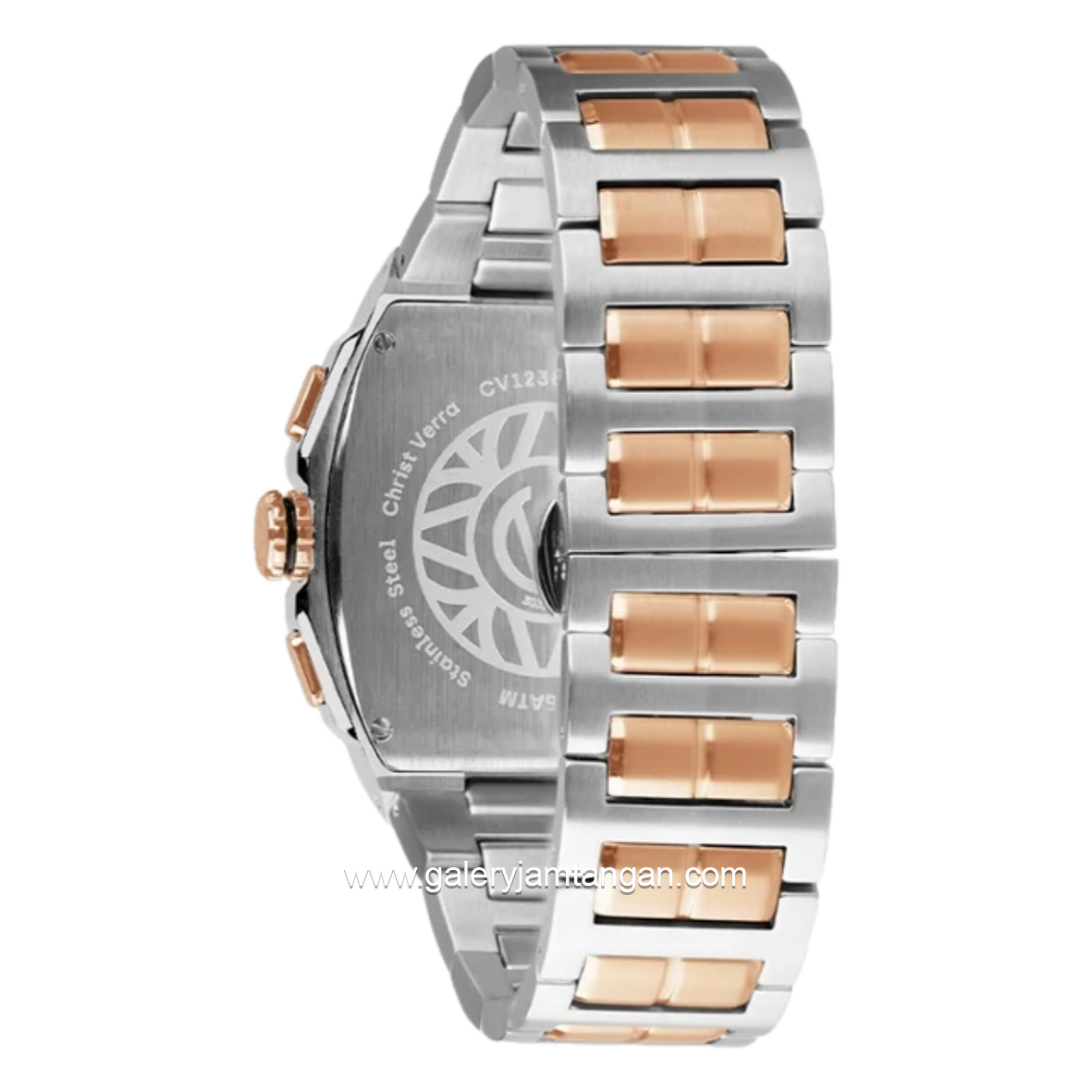 CHRIST VERRA CV 12381G-14 White Gold Stainless Steel Strap