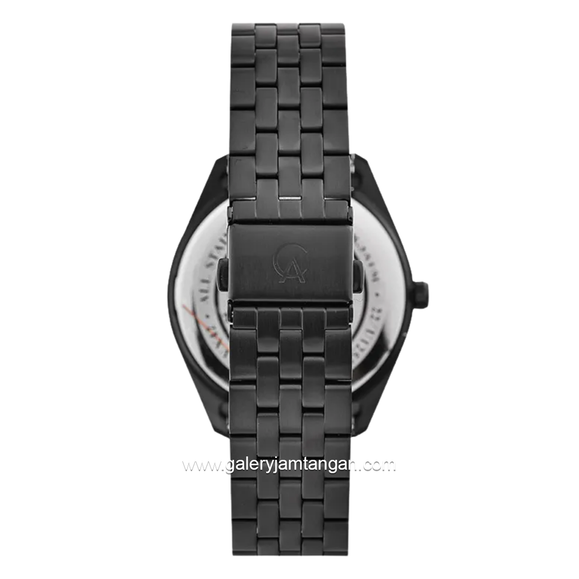 Alexandre Christie AC 8674 LDBIPBARG Black List Rosegold Stainless Steel Strap