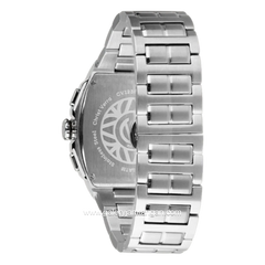 CHRIST VERRA CV 12381G-11 Silver Dial Black Stainless Steel Strap