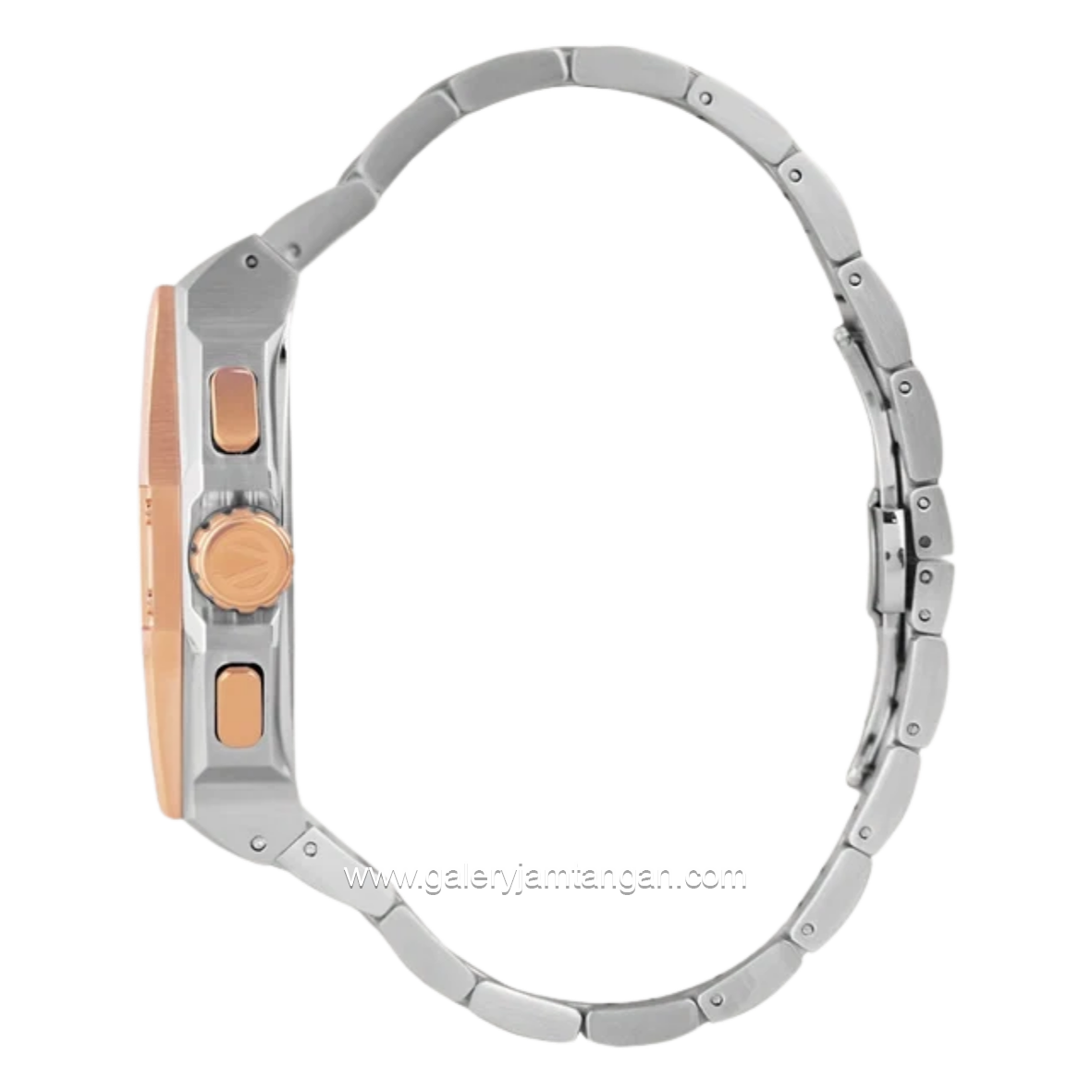 CHRIST VERRA CV 12381G-14 White Gold Stainless Steel Strap