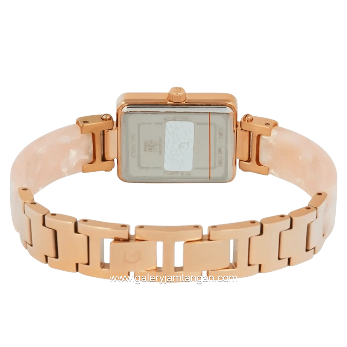Alexandre Christie AC 2C05 LHBRGLNPN Dial Pink Stainless Steel Strap
