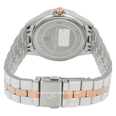 Alexandre Christie Multifunction AC 2947 BF BTRSL2 Silver Dial Dual Tone Stainless Steel Strap