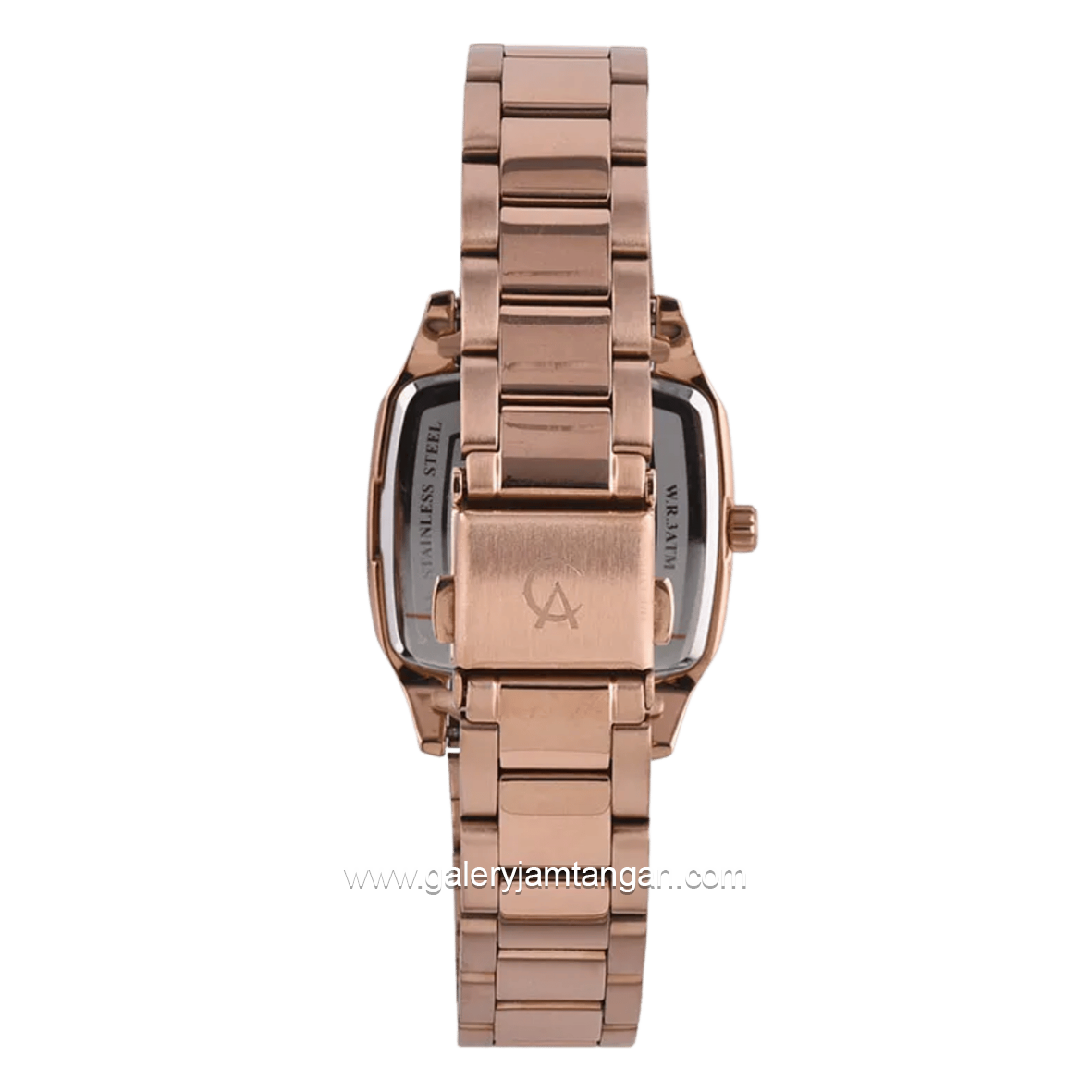 Jam Tangan Alexandre Christie Passion AC 2454 LDBRGSL Silver Dial Rose Gold Stainless Steel Strap