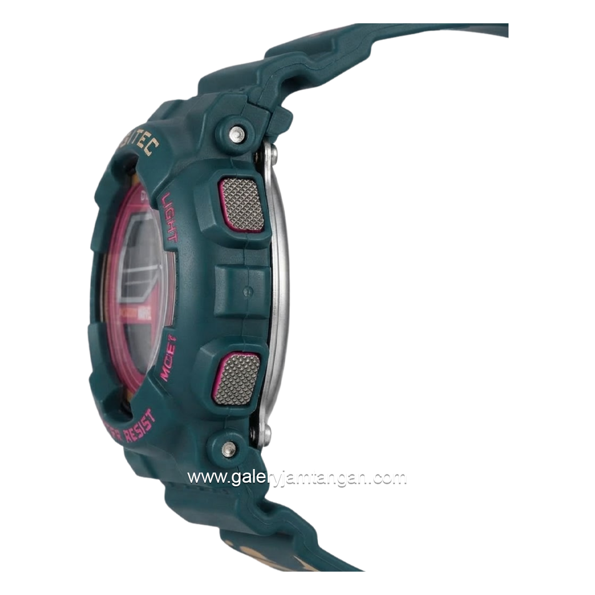 DIGITEC DG-5210T-MV GRC-9B MARVEL Digital Full Green Rubber Strap