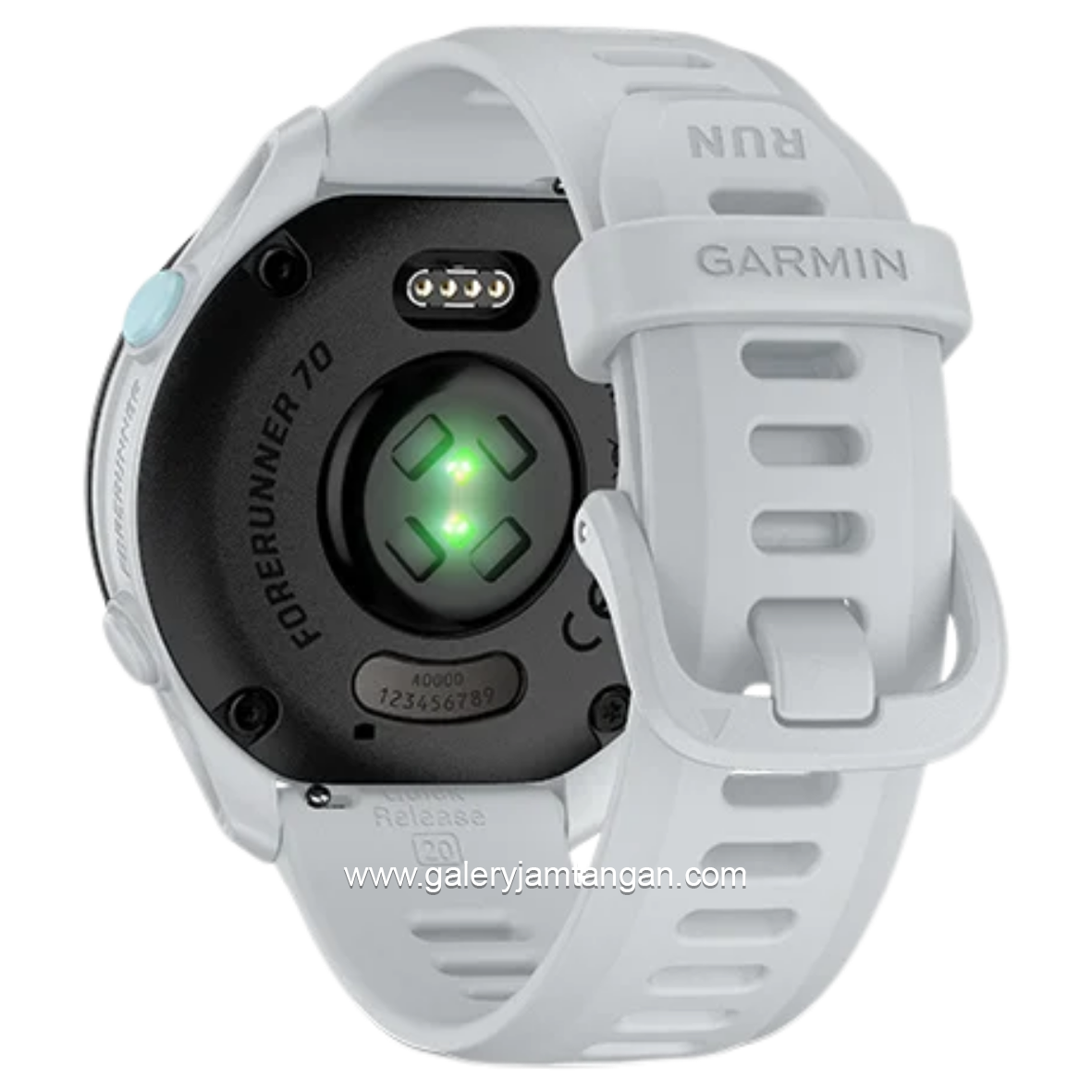 GARMIN FORERUNNER F70 Whitestone Smartwatch Silicone Strap