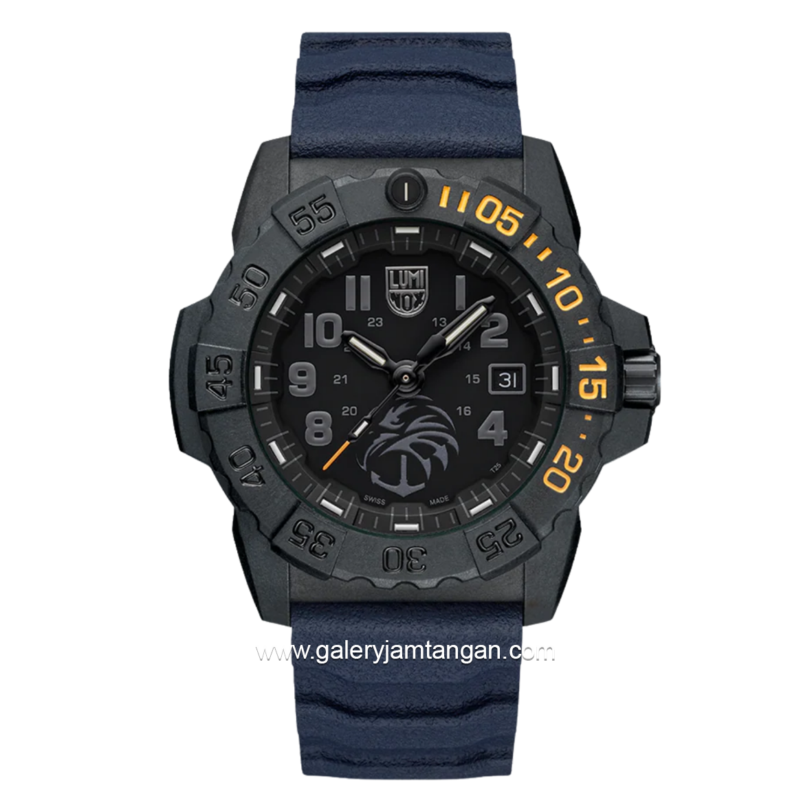 LUMINOX XS.3505.NSF.N Navy SEAL Foundation Limited Rubber Strap