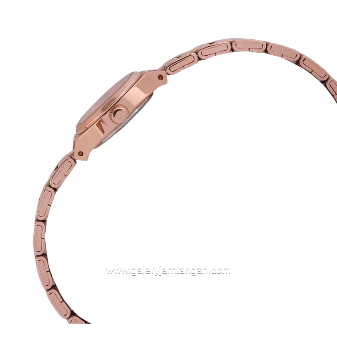 Alexandre Christie Passion AC 2B67 LH BRGRE Red Dial Rose Gold Stainless Steel Strap