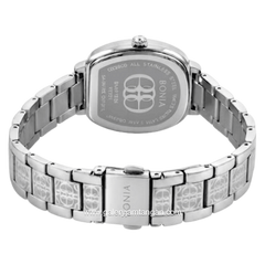 BONIA BNB10765-2377 Silver Dial Pink Stainless Steel Strap
