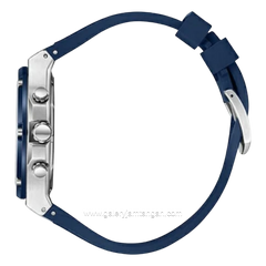 BEVERLY HILLS POLO CLUB BHPC BP3822X.399 Blue Silicone Strap Men's Watches