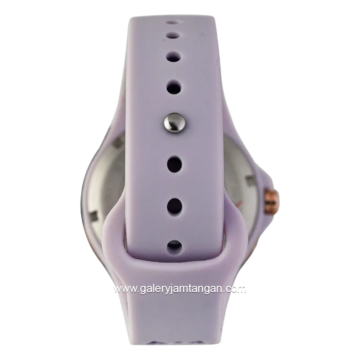 Alexandre Christie AC 2B04 BF Purple Dial Purple Pattern Multifunction Rubber Strap
