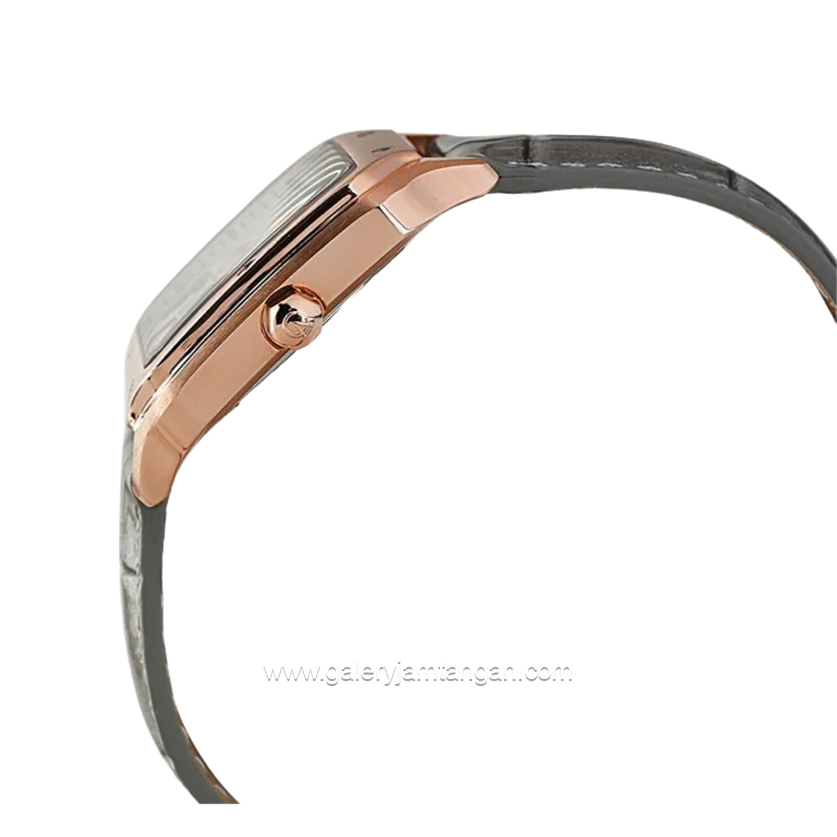 Alexandre Christie Multifunction AC 2B18 BFLRGSLGR Grey Rosegold Leather Strap