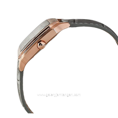 Alexandre Christie Multifunction AC 2B18 BFLRGSLGR Grey Rosegold Leather Strap