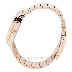 Alexandre Christie AC 6376 BF BRGSLRG Silver Dial Rose Gold Stainless Steel Strap