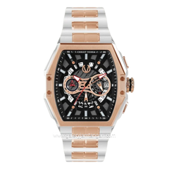CHRIST VERRA CV 12381G-14 White Gold Stainless Steel Strap