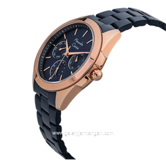 Alexandre Christie AC 2977 BF BURBU Dark Blue Dial Dark Blue Stainless Steel Strap