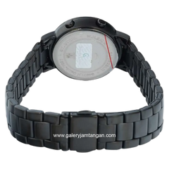 Alexandre Christie Digi AC 9497 LH BIPBA Black Digital Dial Black Stainless Steel Strap