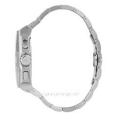 CHRIST VERRA CV 12381G-11 Silver Dial Black Stainless Steel Strap